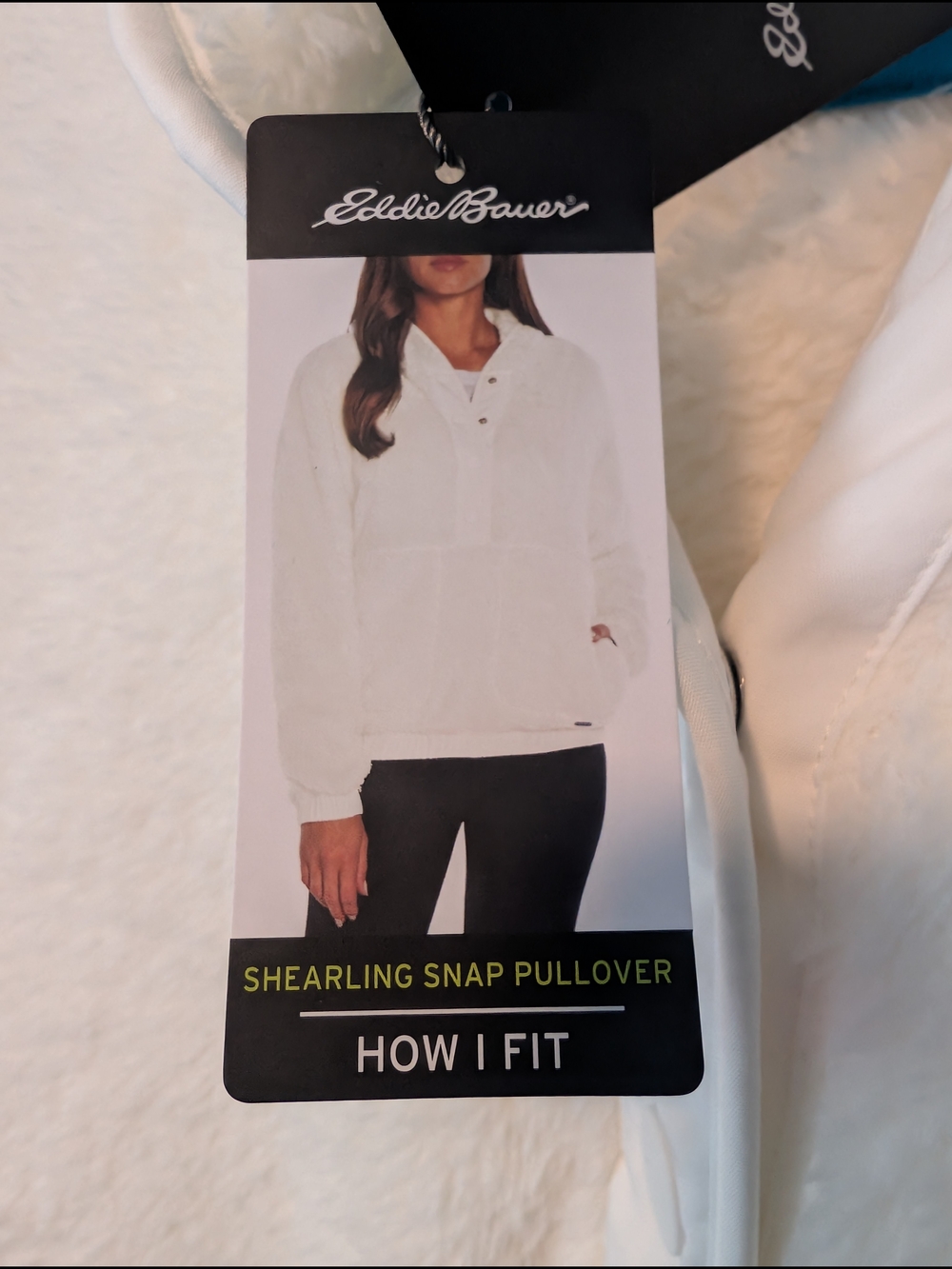 Eddie Bauer Sherling Snap Pullover Hoodie - Picture 7 of 8